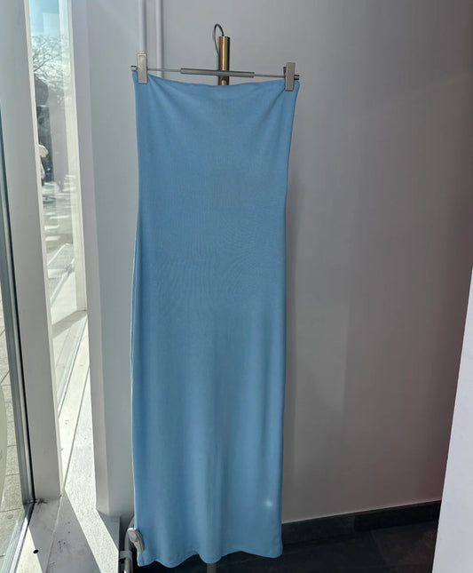 PCMONICA Dress - Blue Bell